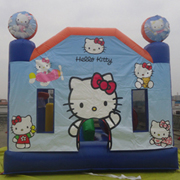 fashion Hello Kitty inflatable castles